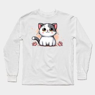 Cute Kitten Long Sleeve T-Shirt